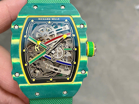Richard Mille RM67-02 Case Green Carbon Refined Super Light 37 Grams 38.7¡Á47.52mm