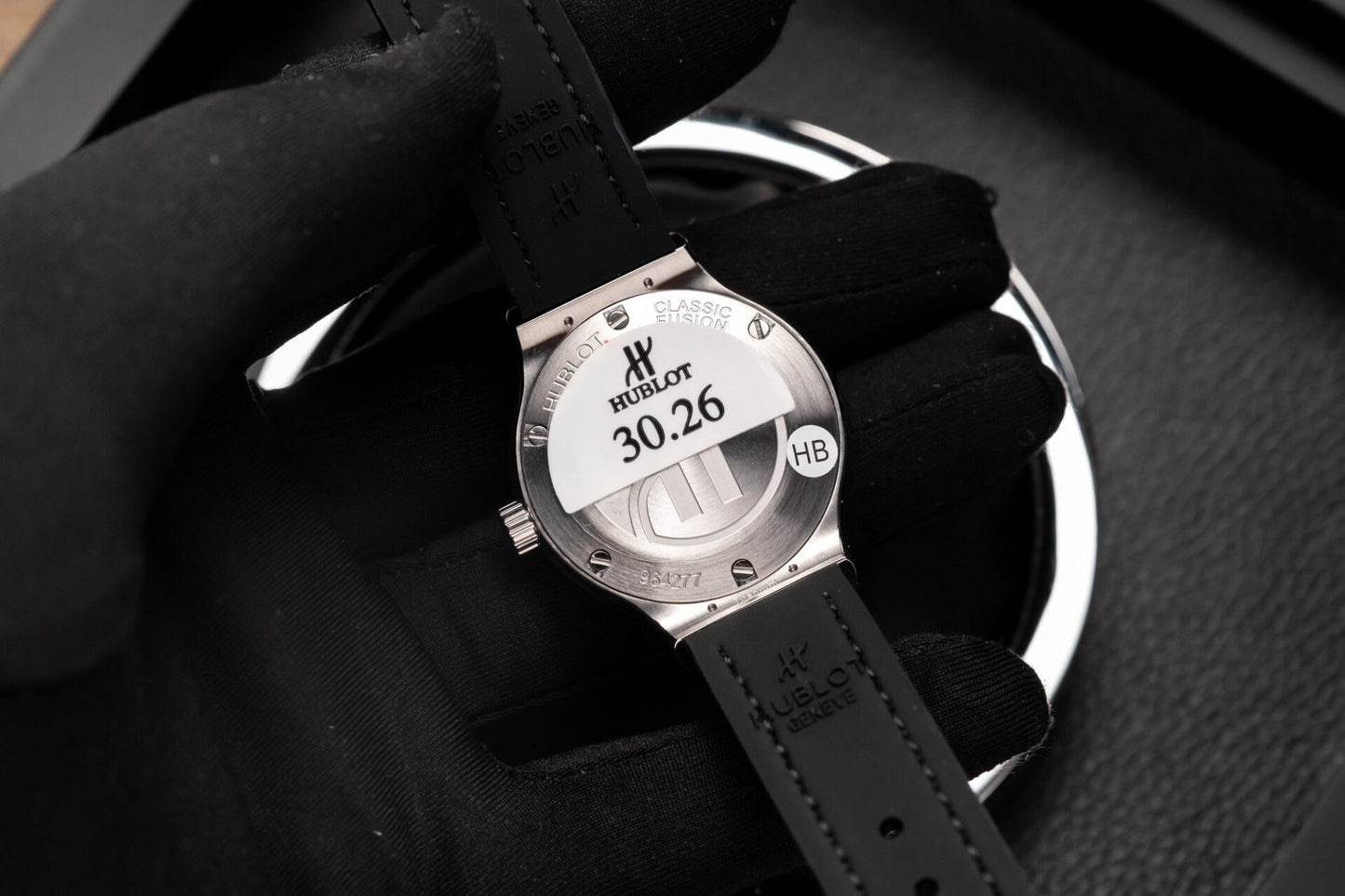 Hublot Replica 1:1 Watch With Diamonds Bezel Gray Dial HBF 33mm