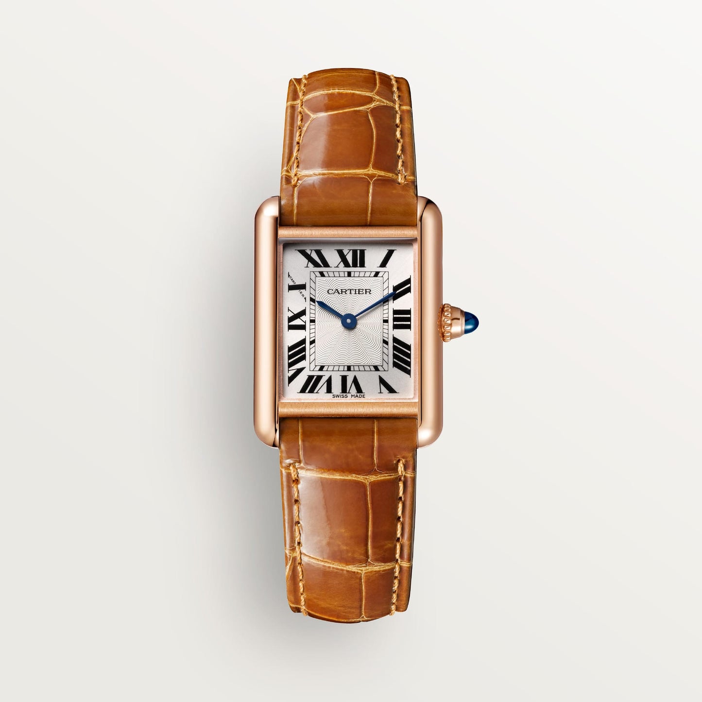 Tank Louis fake cartier watch small model Manufacture mechanical movement(1:1 replica)