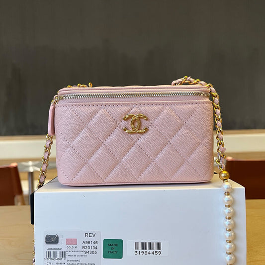 CHANEL Vanity Case(high-end grade)