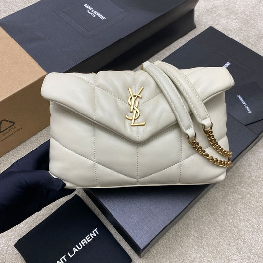 YSL Toy Puffer in lambskin