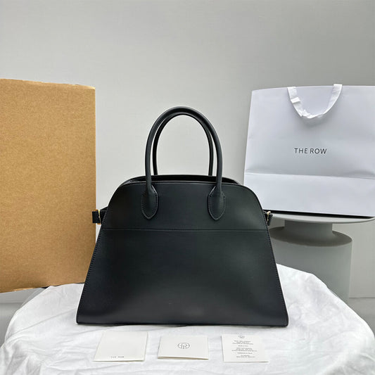 THE ROW Soft Margaux 15 leather bag(High-end Grade)