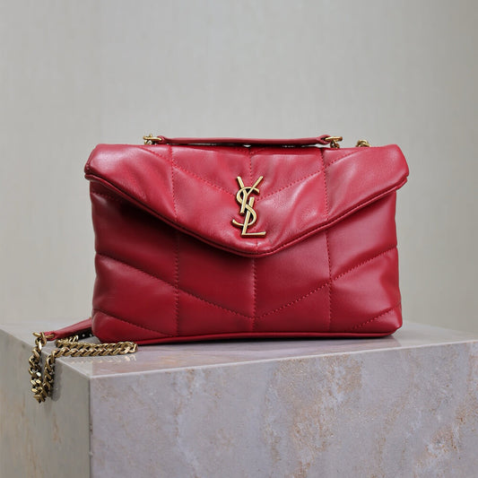 YSL Toy Puffer in lambskin