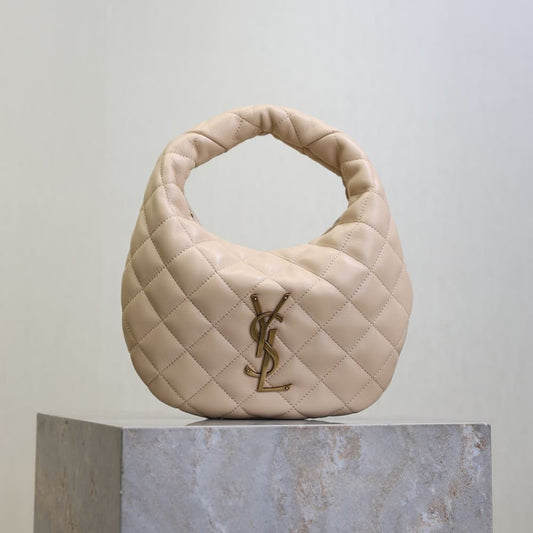 YSL ICARINO in quilted nappa(HIGH-END GRADE)
