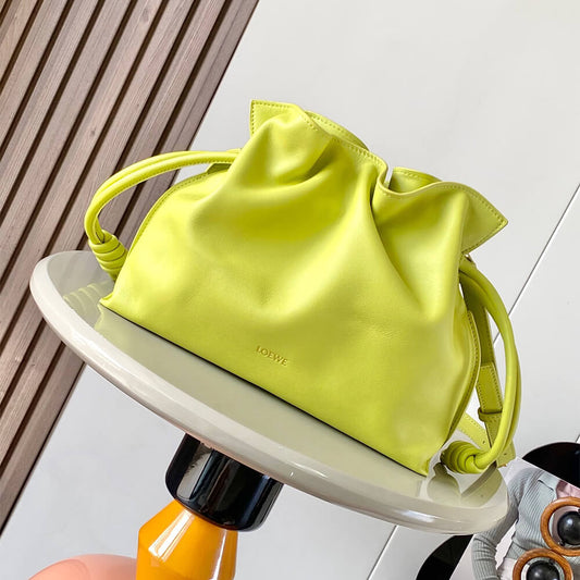 LOEWE Medium Flamenco clutch in nappa calfskin(HIGH-END GRADE)