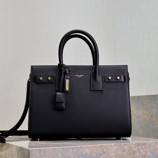 YSL SAC DE JOUR IN SUPPLE GRAINED LEATHER SMALL(HIGH-END GRADE)