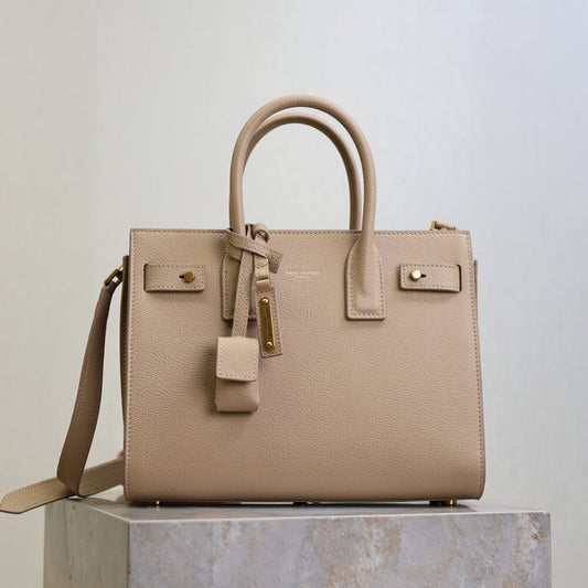 YSL SAC DE JOUR IN SUPPLE GRAINED LEATHER BABY(HIGH-END GRADE)