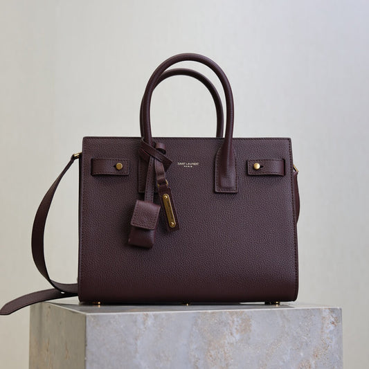YSL SAC DE JOUR IN SUPPLE GRAINED LEATHER BABY(HIGH-END GRADE)