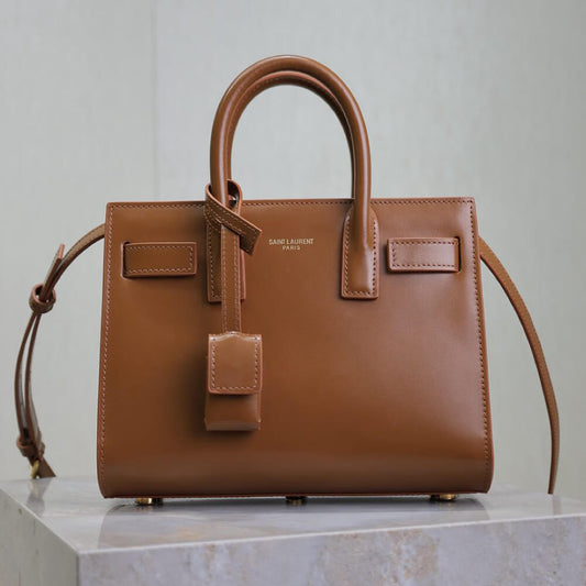 YSL SAC DE JOUR IN SMOOTH LEATHER NANO(HIGH-END GRADE)