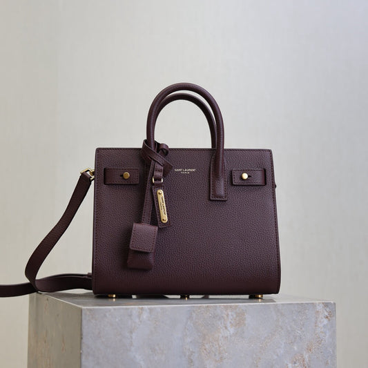 YSL SAC DE JOUR IN SMOOTH LEATHER NANO(HIGH-END GRADE)