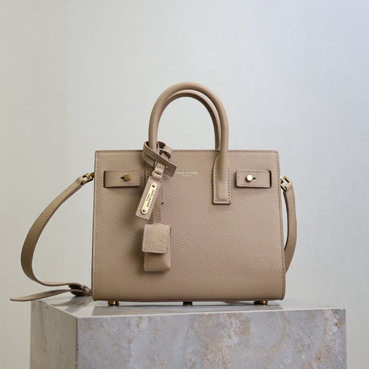 YSL SAC DE JOUR IN SMOOTH LEATHER NANO(HIGH-END GRADE)