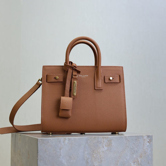 YSL SAC DE JOUR IN SMOOTH LEATHER NANO(HIGH-END GRADE)
