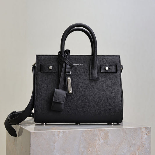 YSL SAC DE JOUR IN SMOOTH LEATHER NANO(HIGH-END GRADE)
