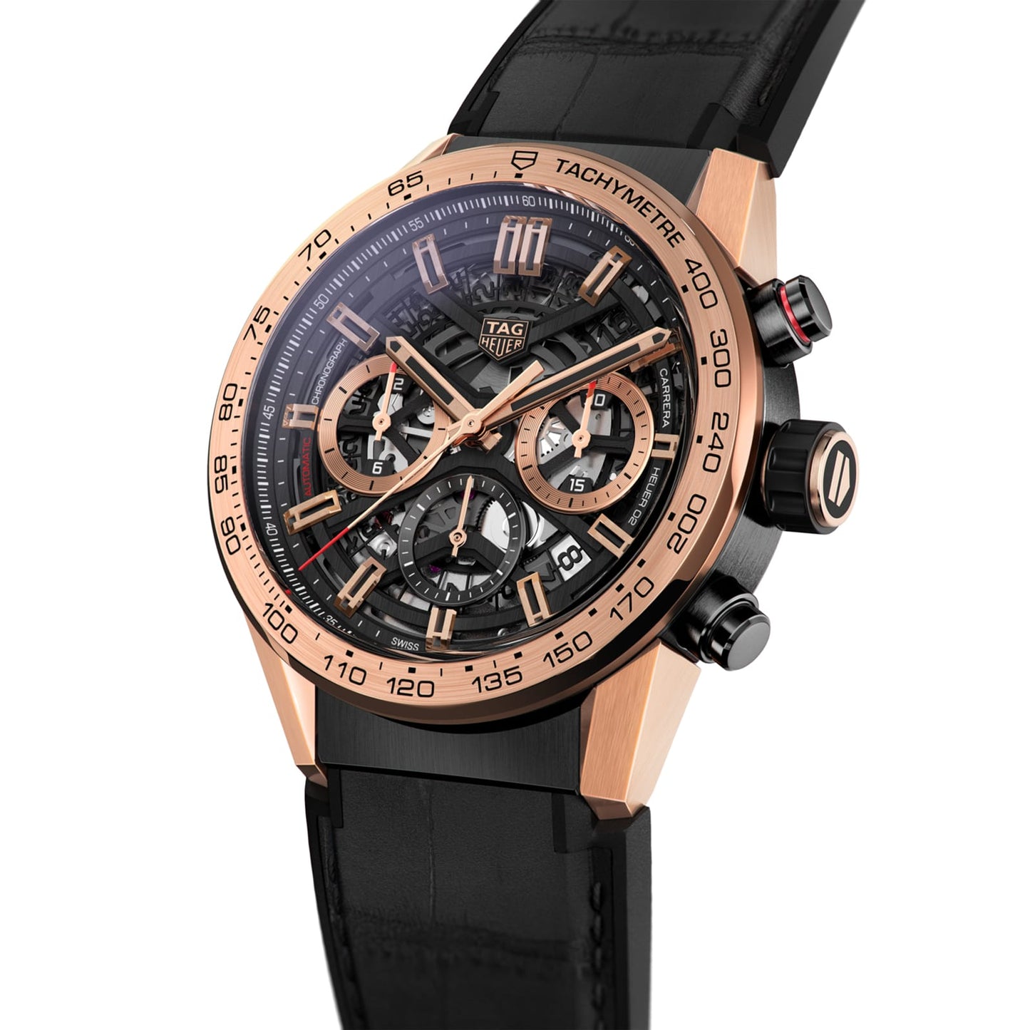TAG Heuer Replica Watch Carrera Chronograph Automatic 43 mm Steel and Gold(1:1 replica)