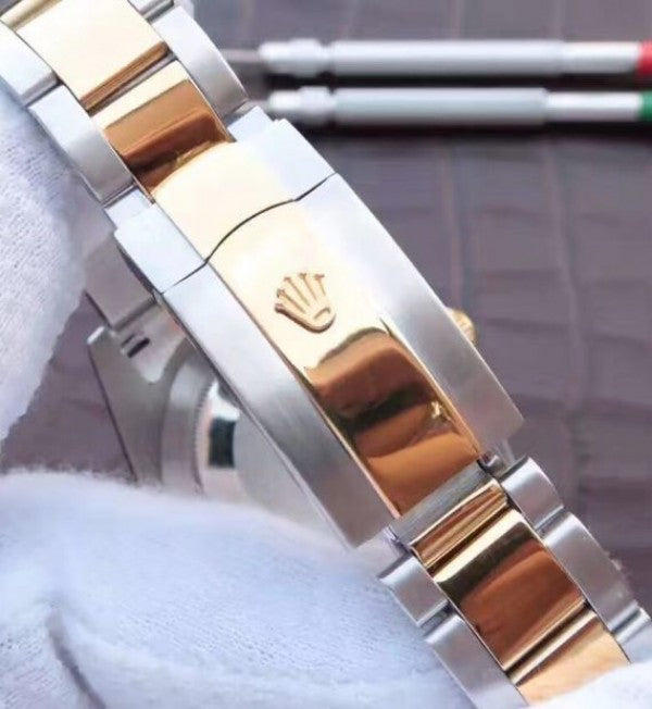 Replica Rolex DateJust 41mm 126331 Noob RG Wrapped RG Dial Diamonds Markers SS/RG Jubilee Bracelet A3235