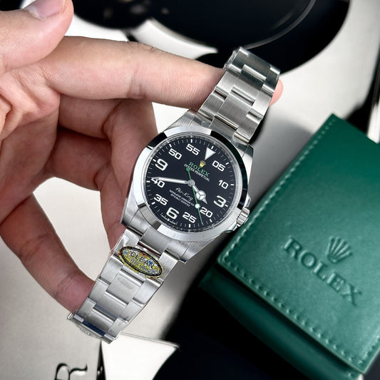 Rolex Replica Watch Air King 126900 Black Dial Clean Factory 40mm