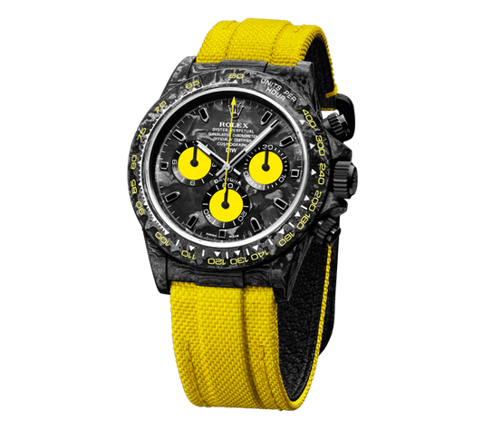 ROLEX Diw Daytona carbon lemon edition 40mm oyster black(1:1 replica)