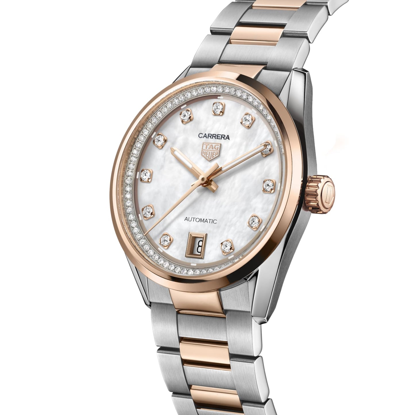 TAG Heuer Replica Watch Carrera Date Automatic 36 mm Steel and Gold(1:1 replica)