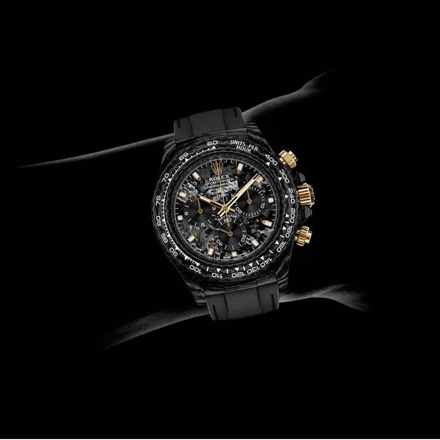 Rolex Daytona DiW NTPT Carbon 46490 ¡°All Carbon Lemon Edition¡± Replica
