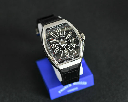 Franck Muller Replica 11 Watch V45 SC DT Swiss Black Dial ABF Factory 45mm