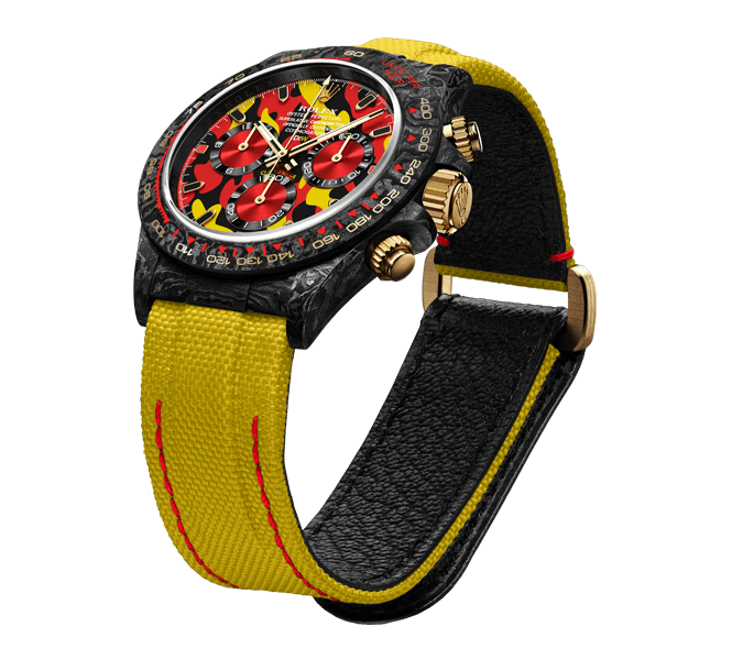 ROLEX Diw Daytona military yellow 40mm oyster black(1:1 replica)