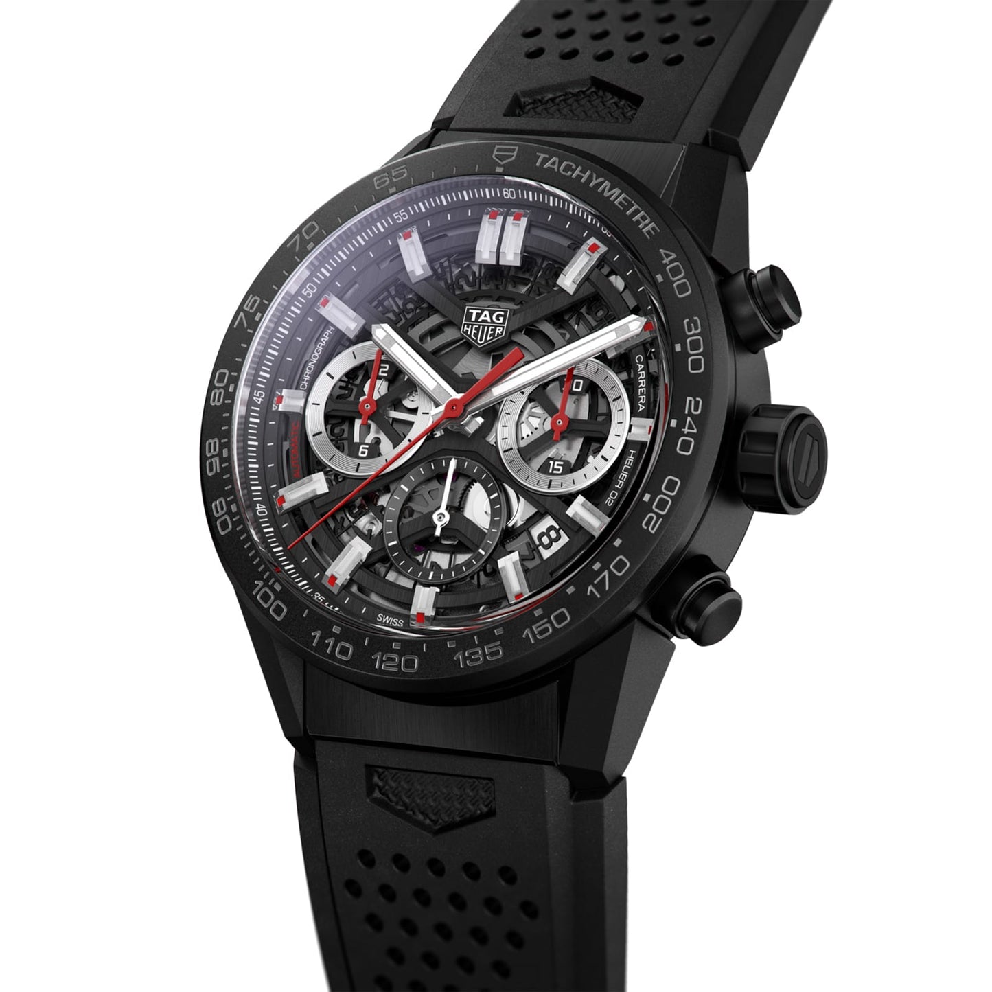 TAG Heuer Replica Watch Carrera Chronograph Automatic 43 mm Steel & Ceramic(1:1 replica)