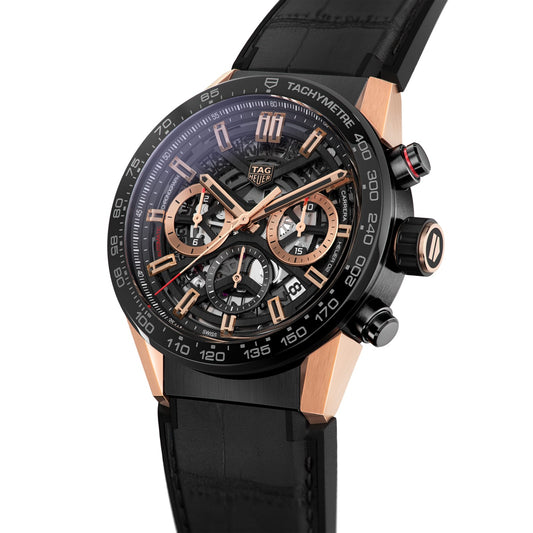 TAG Heuer Replica Watch Carrera Chronograph Automatic 43 mm Steel and Gold(1:1 replica)