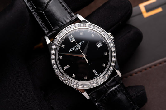 Patek Philippe Calatrava 5298P Replica Watch Black ZF Factory 38mm