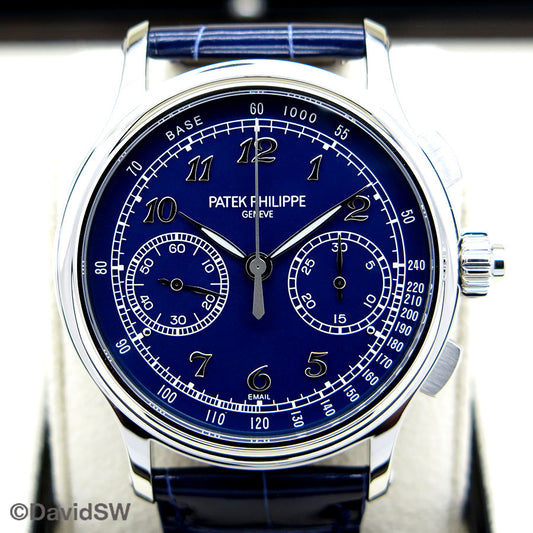 Patek Philippe 5370P Grand Complications Split Seconds Chronograph with Blue Dial(1:1 replica)