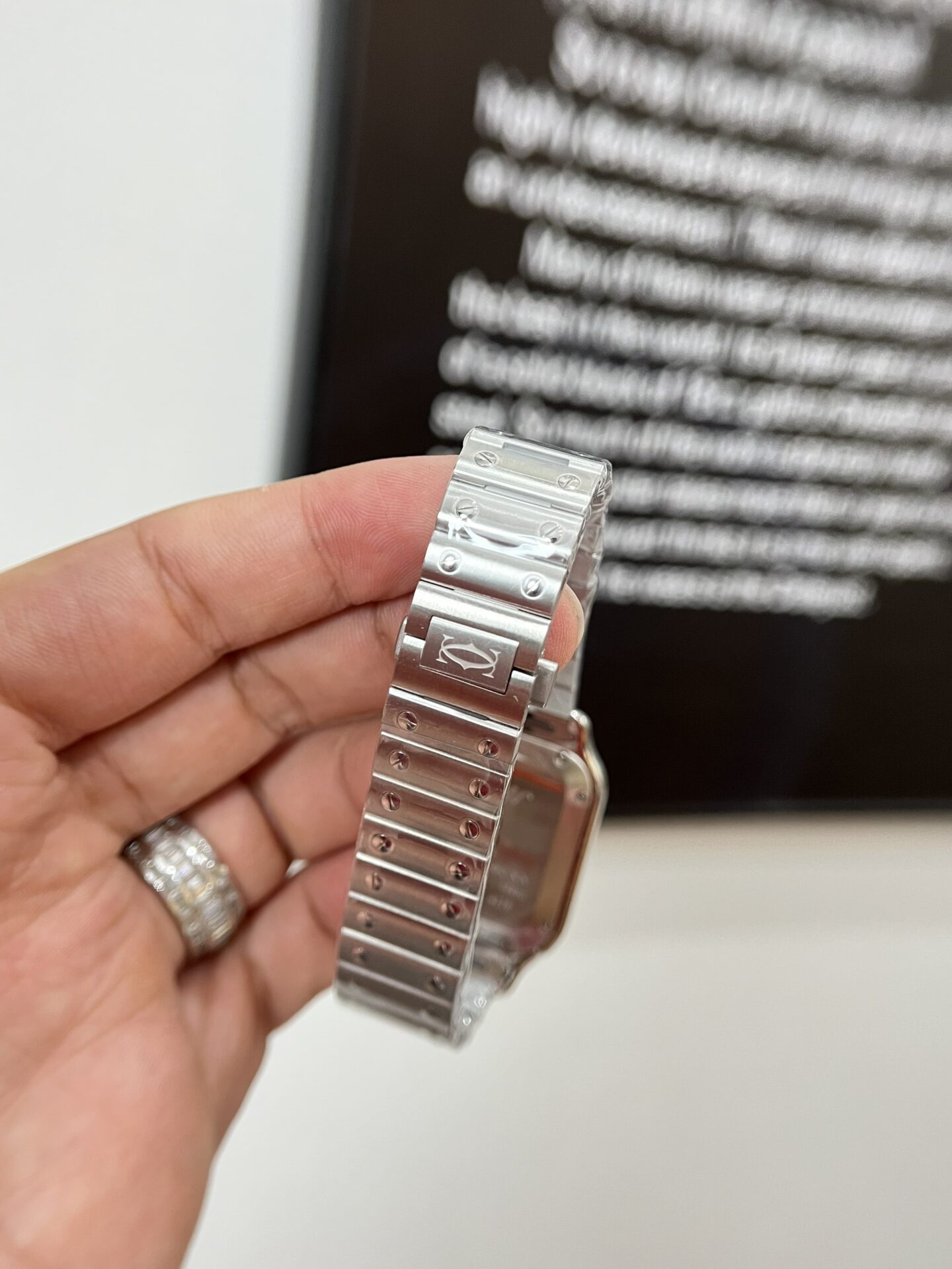 Cartier Santos WSSA0029 Replica 1:1 Watch BV Factory 35mm