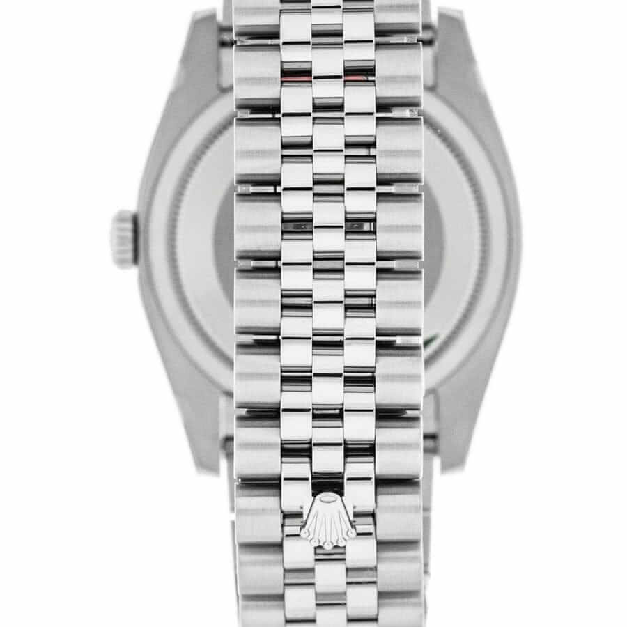Rolex Datejust 178384-0017 White Gold Black Diamond Dial Replica