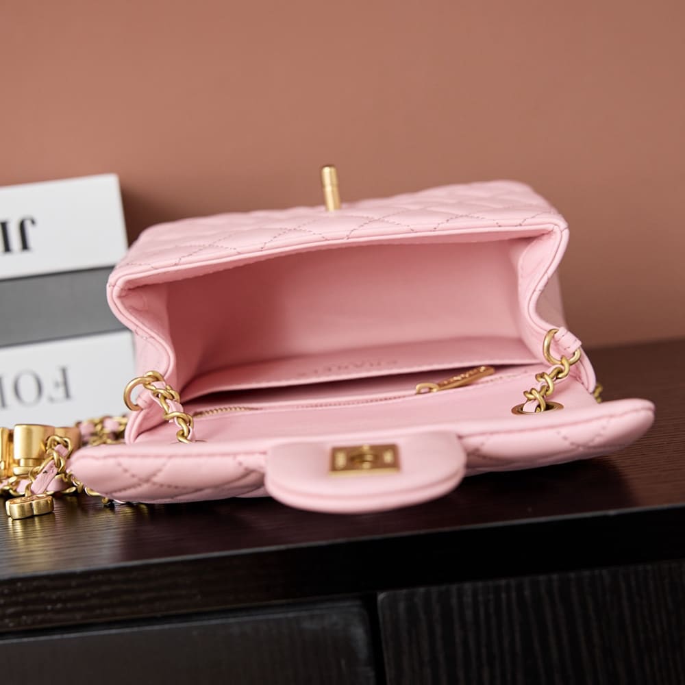 CHANEL Mini Flap Bag(HIGH-END GRADE)
