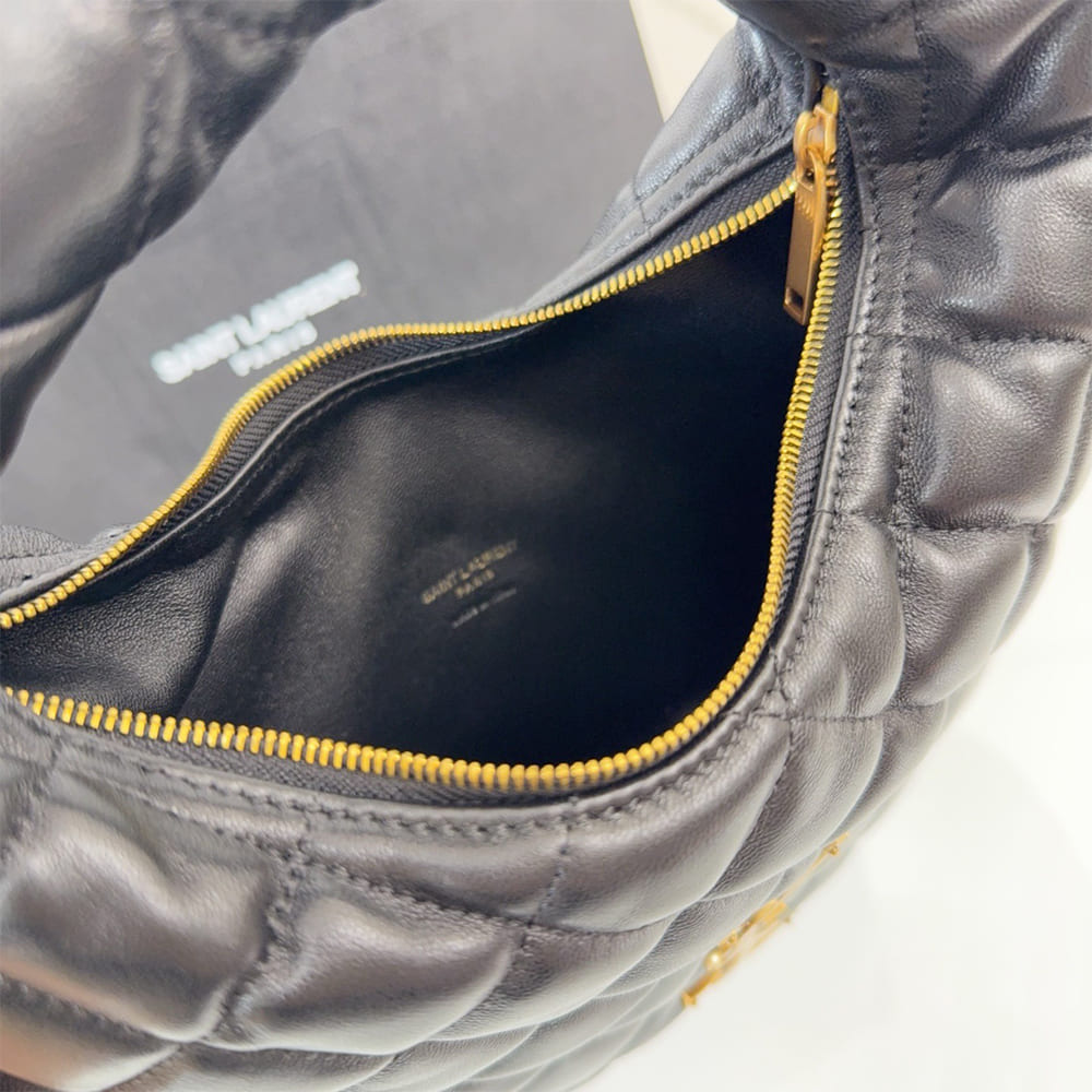 YSL ICARINO in quilted nappa(HIGH-END GRADE)