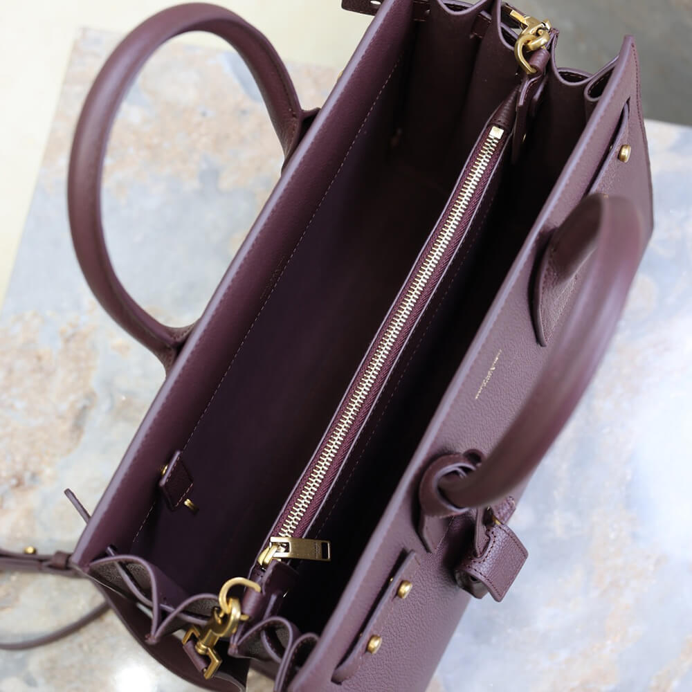 YSL SAC DE JOUR IN SUPPLE GRAINED LEATHER SMALL(HIGH-END GRADE)