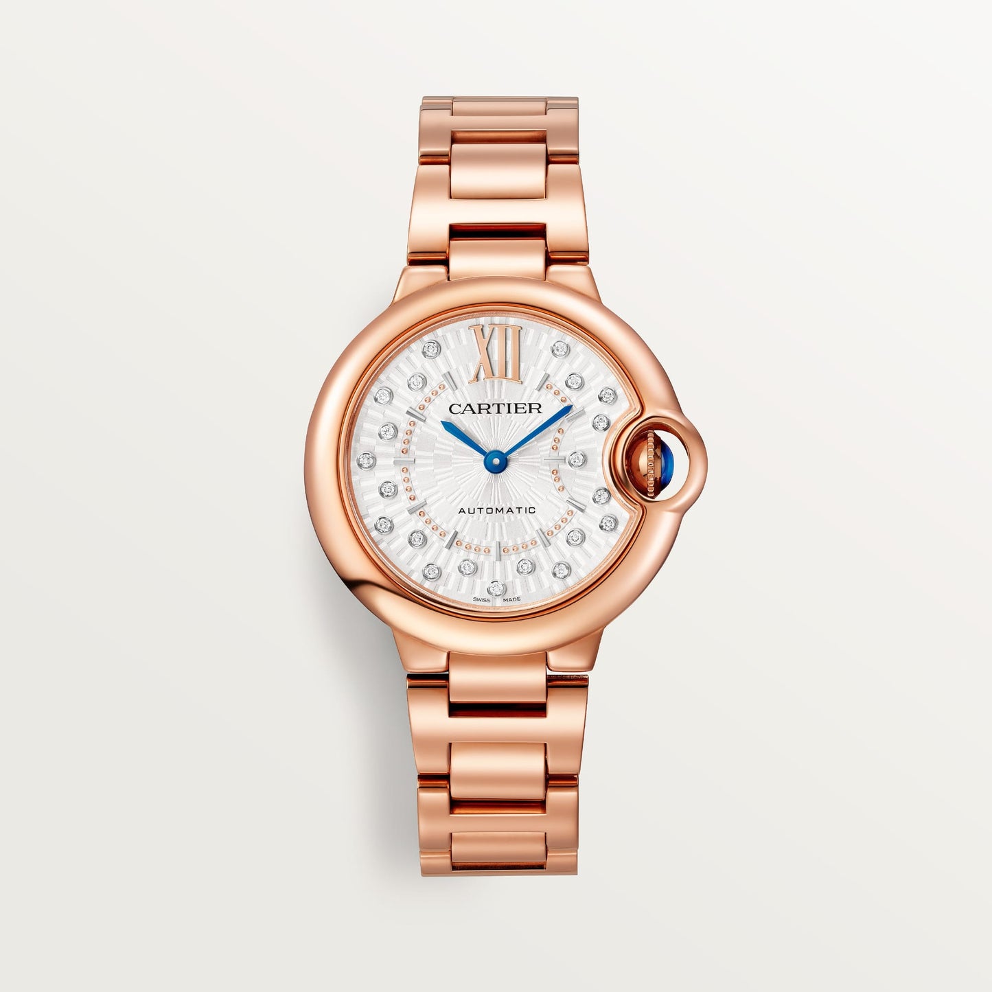 Ballon Bleu de fake cartier watch 33 mm(1:1 replica)