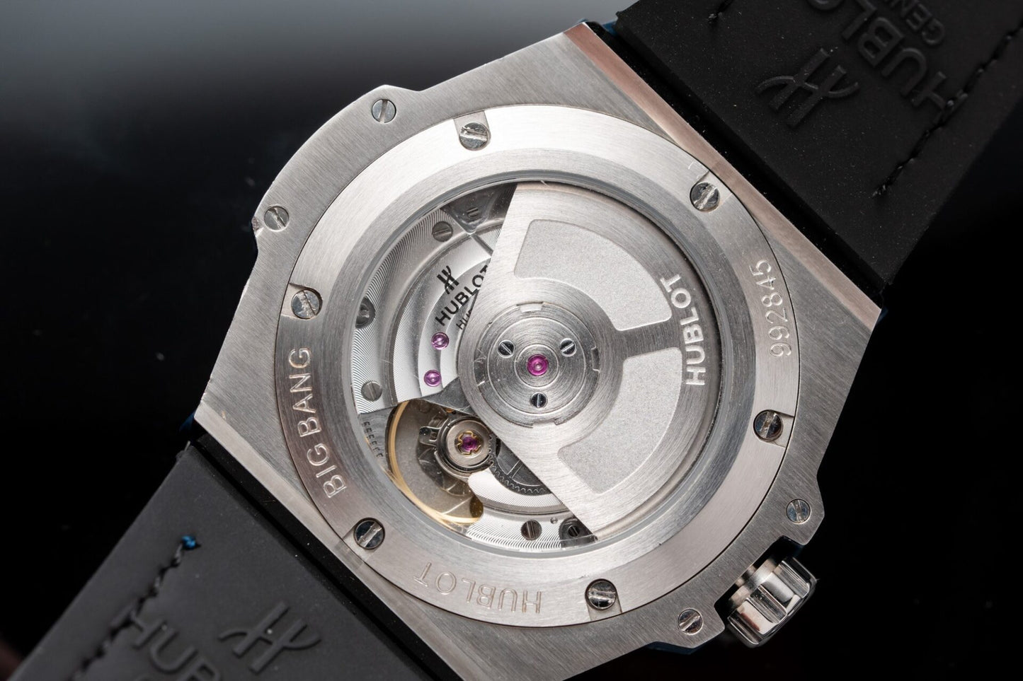 Hublot Big Bang One Click Fake Watch Blue Dial 39mm