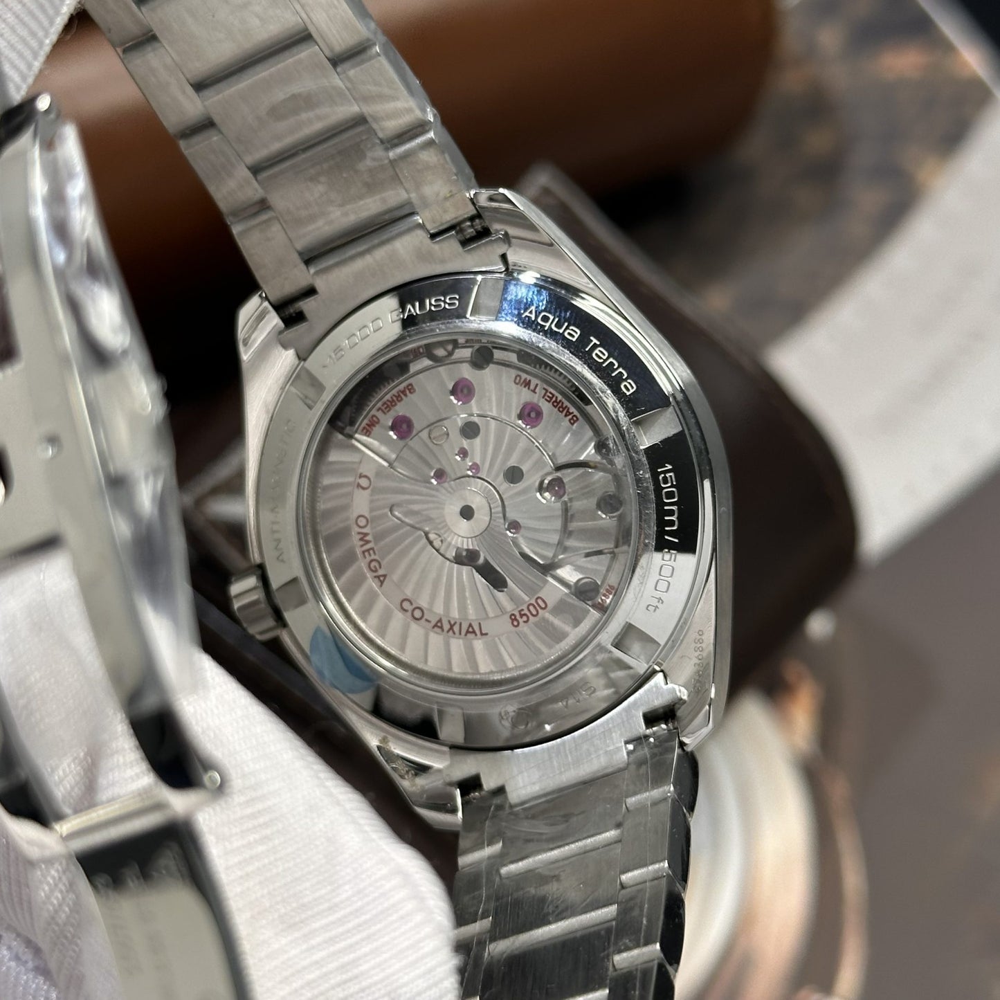 Omega Seamaster Replica Watches Blue Dial VS Factory 41mm