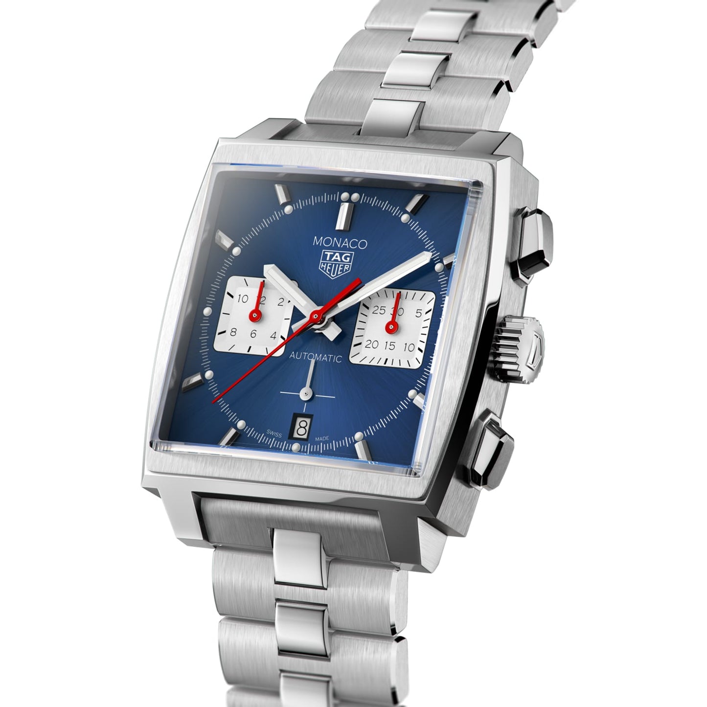 TAG Heuer Replica Watch Monaco Chronograph Automatic 39 mm Steel(1:1 replica)