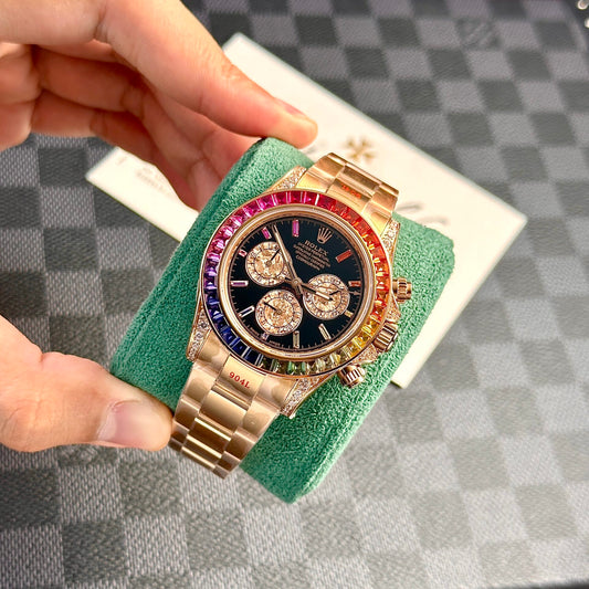 Rolex Replica 1:1 Watch Cosmograph Daytona Black Dial Noob Factory 40mm