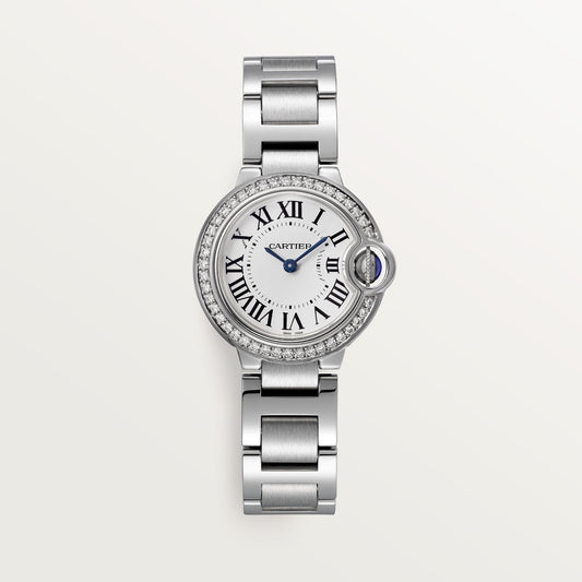 Ballon Bleu de fake cartier watch 28 mm quartz movement(1:1 replica)