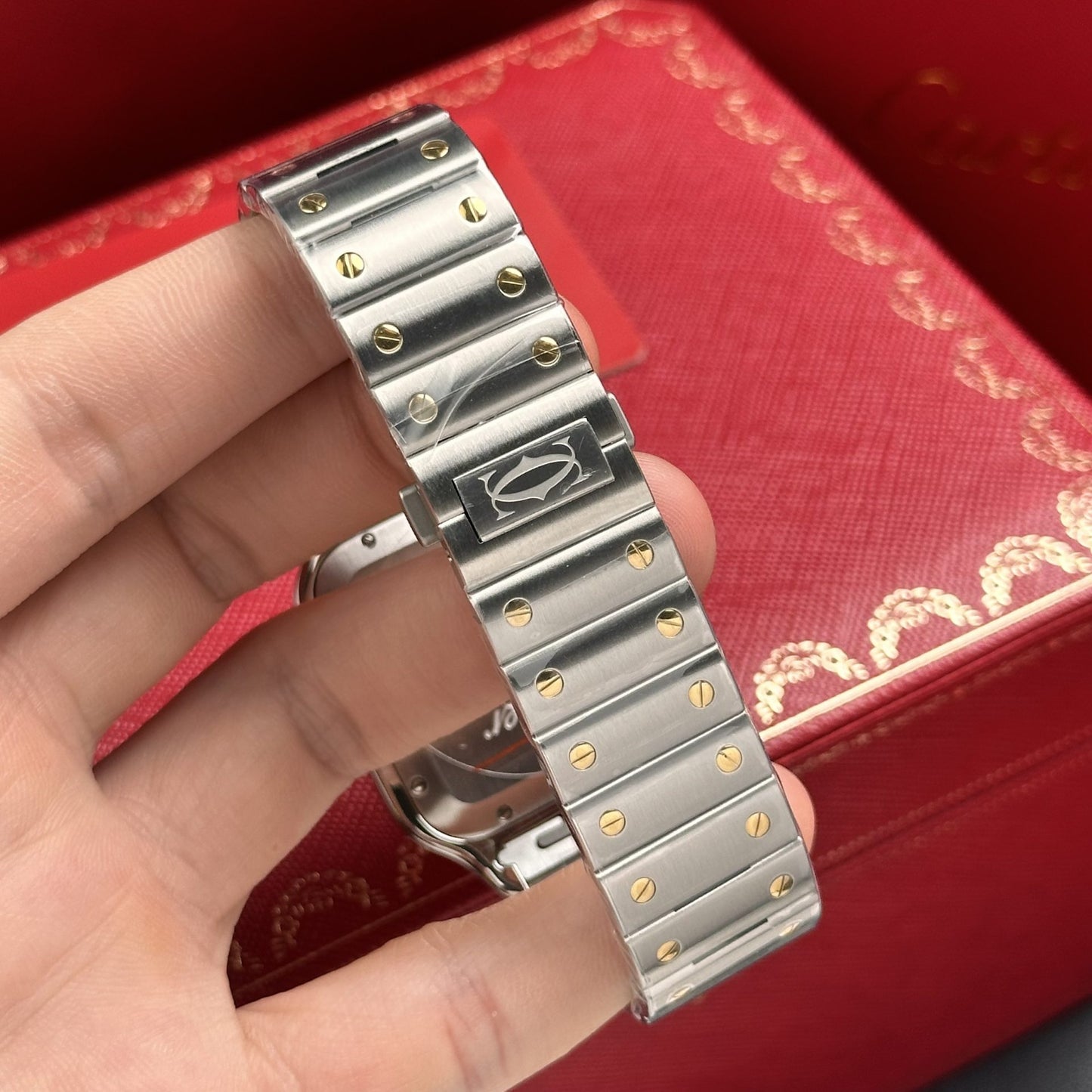 Cartier Replica 11 Watch Santos de Cartier W2SA0009 Demi Gold BV Factory 39.8mm