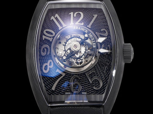Franck Muller Grand Central Tourbillon Carbon Best Replica Watch 45mm