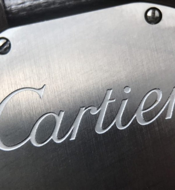 Replica Cartier JF Ballon Bleu 42mm DLC All Black Black Textured Dial Leather Strap A1847