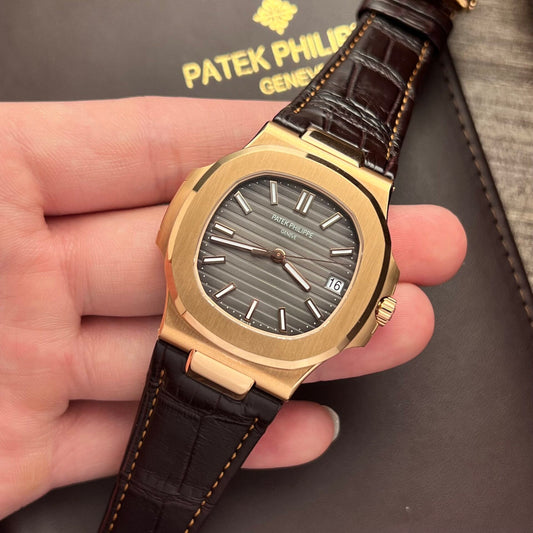 Patek Philippe Nautilus 5711 Replica Watch Leather Strap 3K Factory 40mm