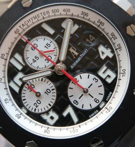 Replica Audemars Piguet JF Royal Oak Offshore 26470ST Black White Marcus