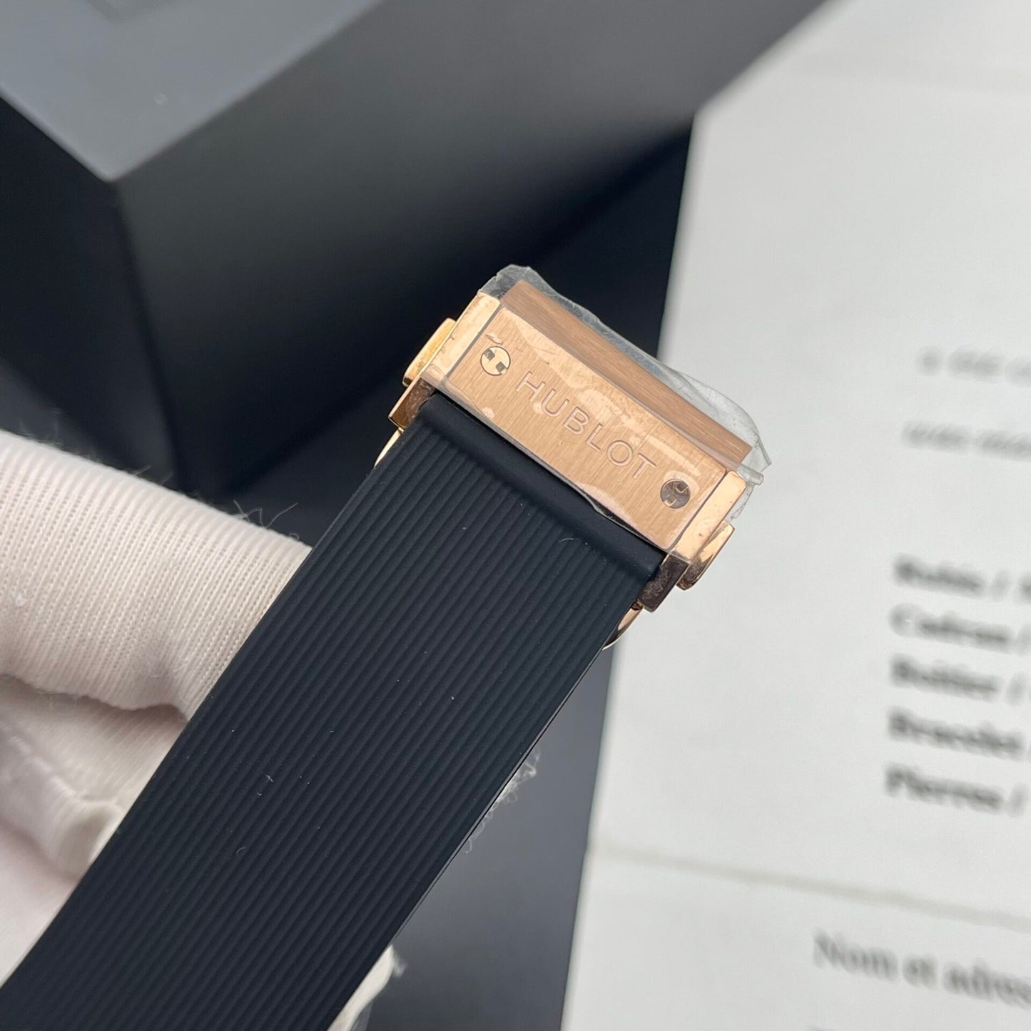 Hublot Fake Watch Classic Fusion Ceramic Rubber Strap HB Factory 42mm