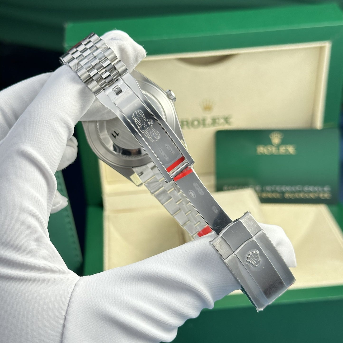 Rolex Replica Watch DateJust 126334 Green Dial VS Factory 41mm