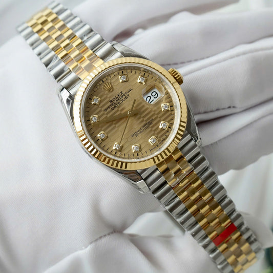 Rolex DateJust 126231 Replica Watch M¨¤u Demi Motif Dial VS Factory 36mm