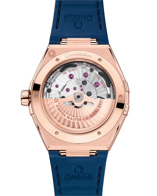 Constellation 41 mm, Sedna? gold on leather strap(1:1 replica)