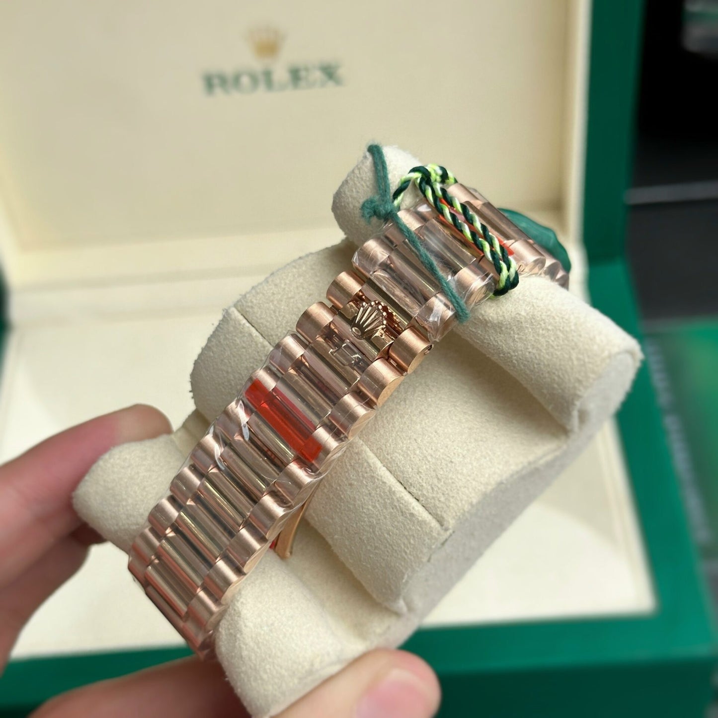 Rolex Day-Date Fake Watch Dial Chocolate EW Factory 36mm